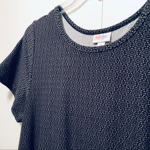 LLR black and gray Carly dress - NWT - XL